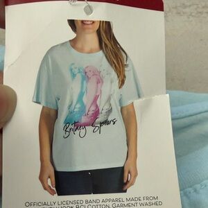 Women's Graphic Tee - Light Blue